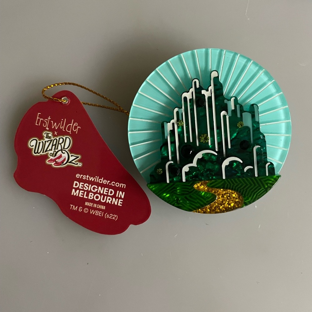 Emerald City Ornament wizard of oz piece